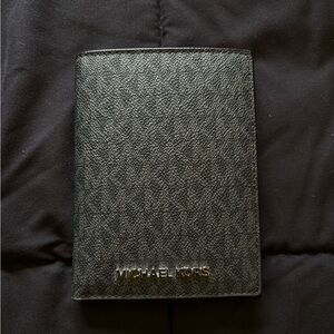 Michael Kors Black Leather Wallet